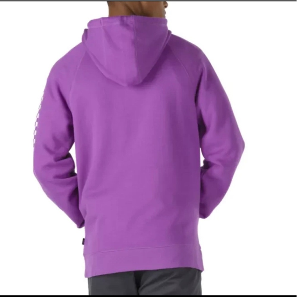 VANS Versa Men’s Hoodie Purple Sweatshirt Pullover - Picture 3 of 7